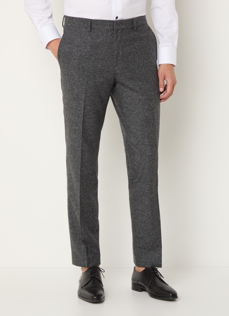 HUGO BOSS Henry/Getlin232X pieguļošs divdaļīgs uzvalks no zīda maisījuma