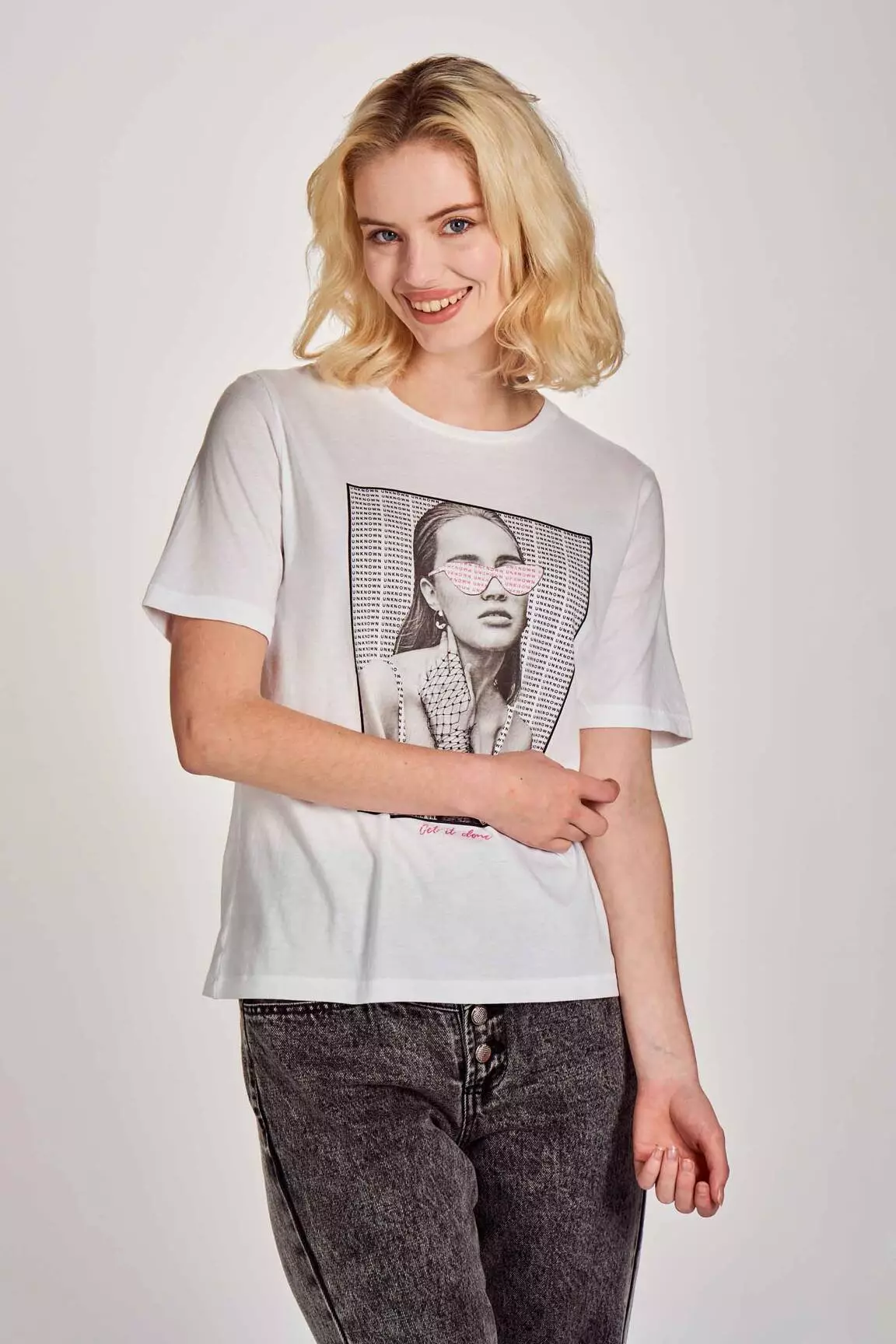 Only Tshirts Femme couleur blanc
