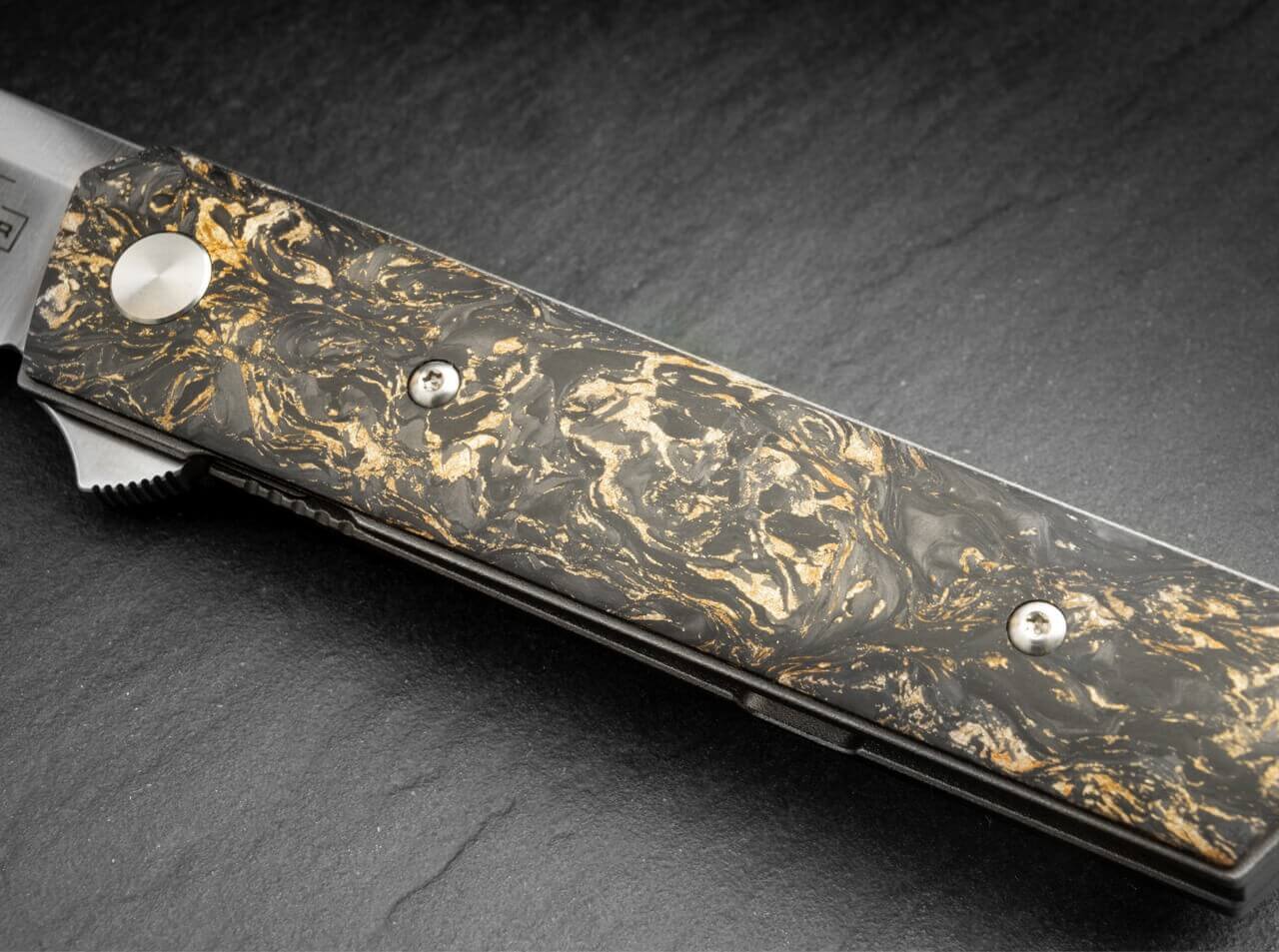 Kwaiken Compact Flipper Marble Carbon Copper