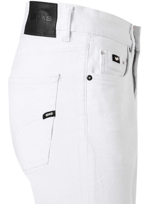 GAS, Jeans Albert, Slim Fit, Baumwoll-Stretch, weiß