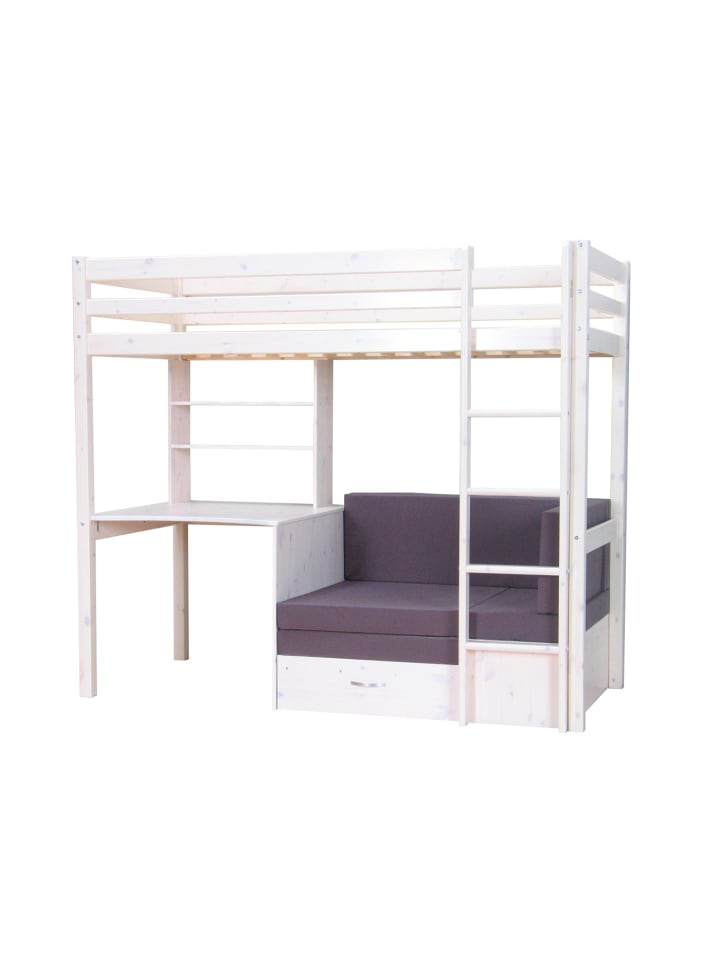 ebuy24 Hochbett Kids Weiß 208 x 98 cm günstig kaufen onesize