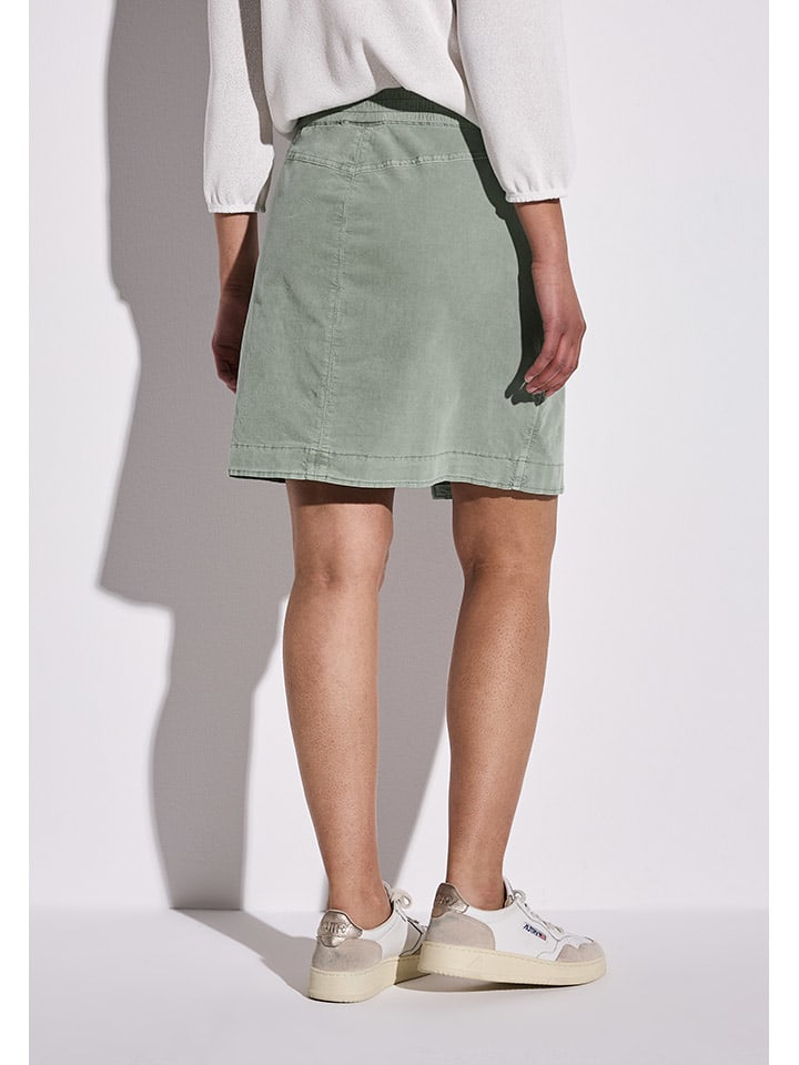 Street One Jeansrock in Khaki günstig kaufen