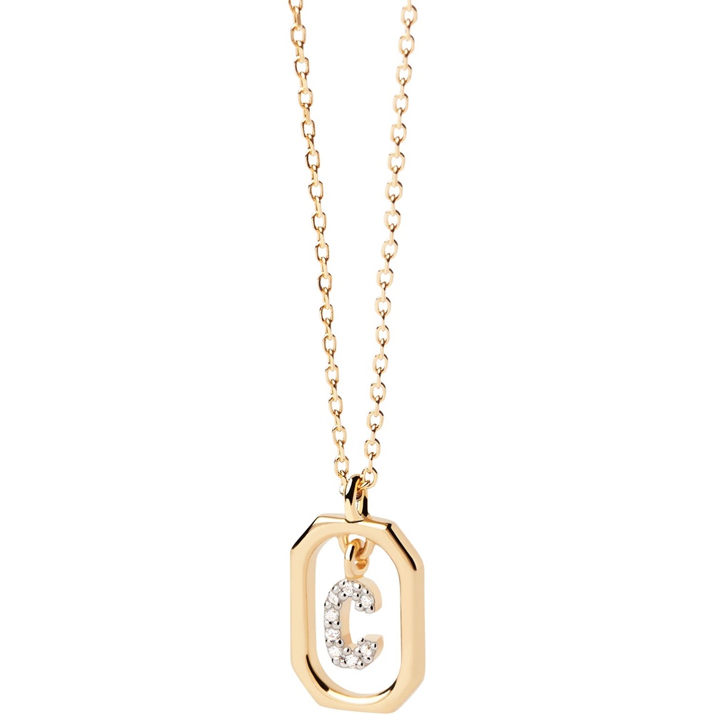 P D Paola Chaînette 925 Argent collier