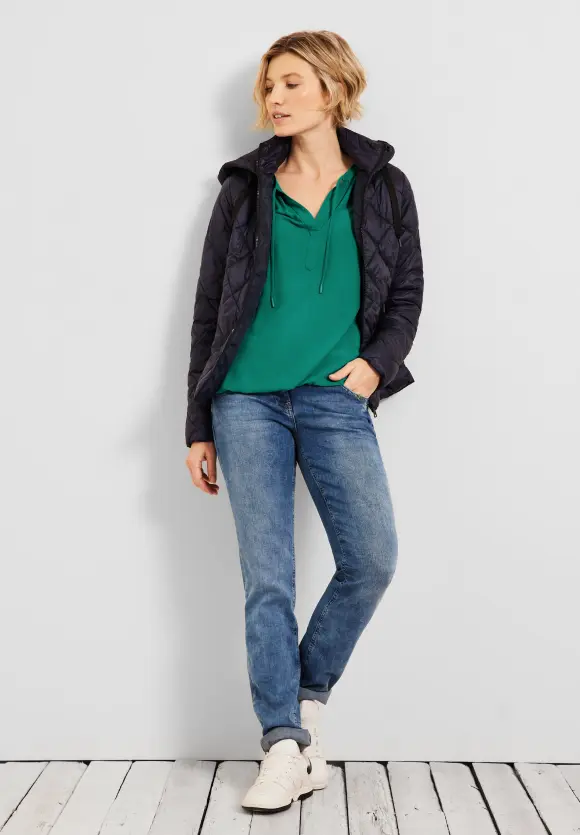 CECIL Materialmix Bluse