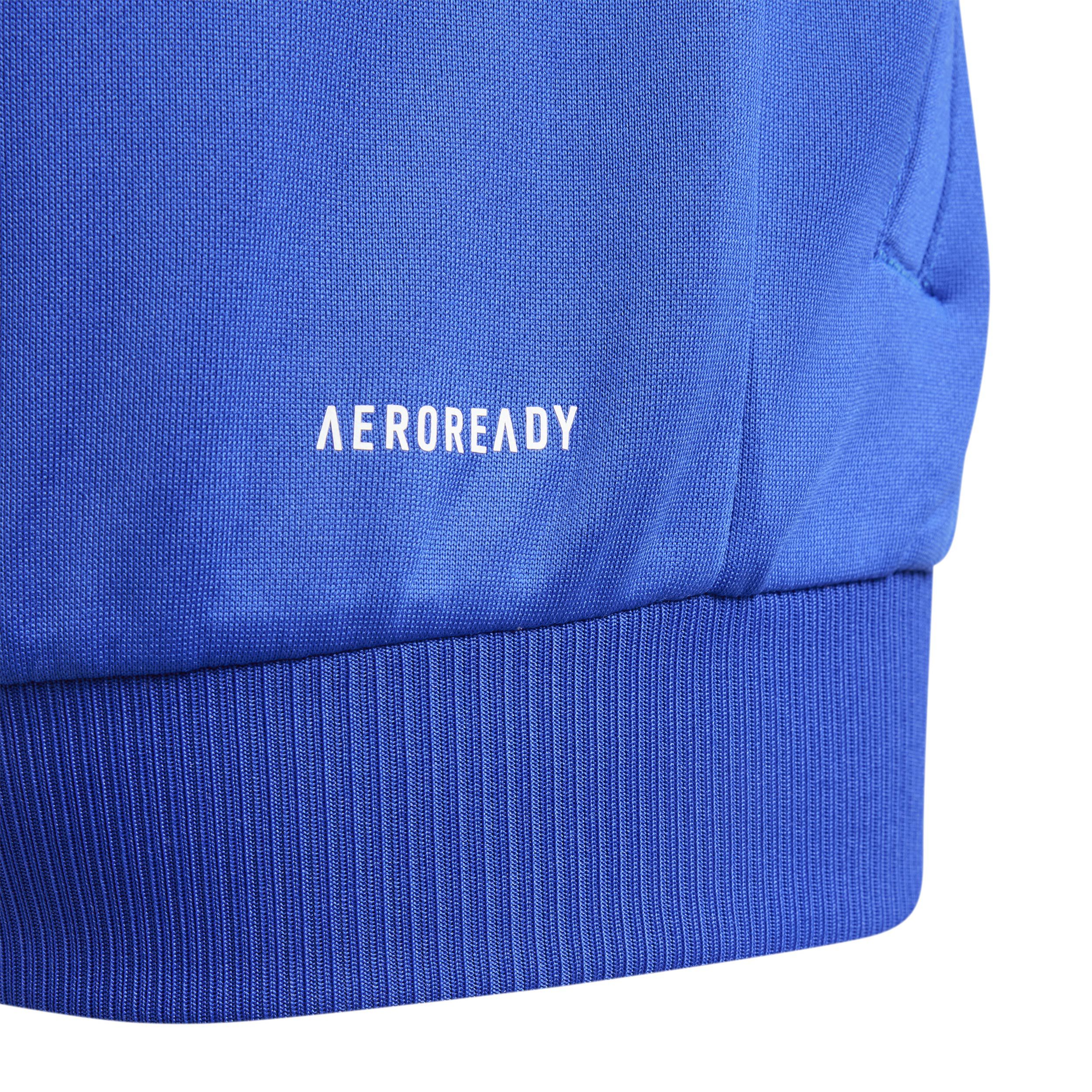Training Essentials 3 Stripes Sweatjacke Kinder - Blau, Weiß