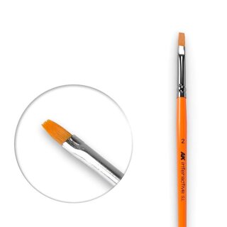 AK Synthetic Brush - Flat (2)