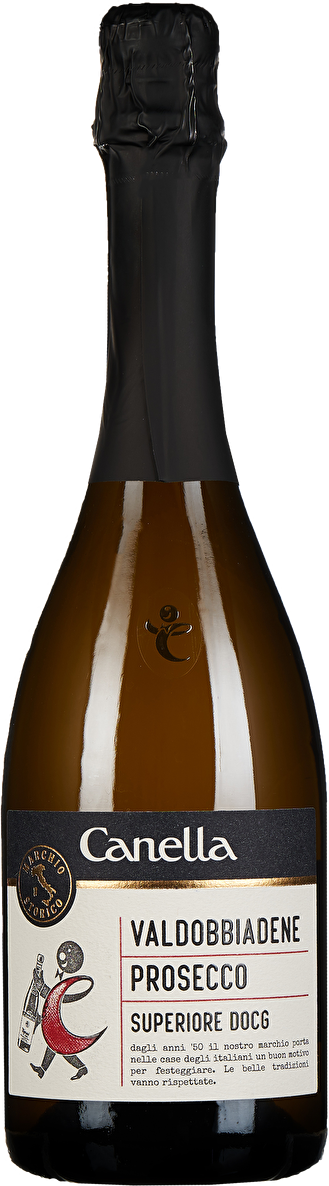 Canella Prosecco Valdobbiadene Superiore Extra Dry Marchio Storico 2022