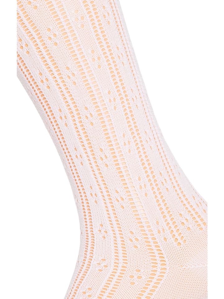 Lusana Kniestrümpfe L6665-26 in weiß günstig kaufen 39-41