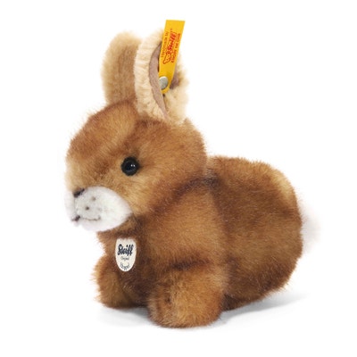 Hoppel Hase, 14 cm, hellbraun