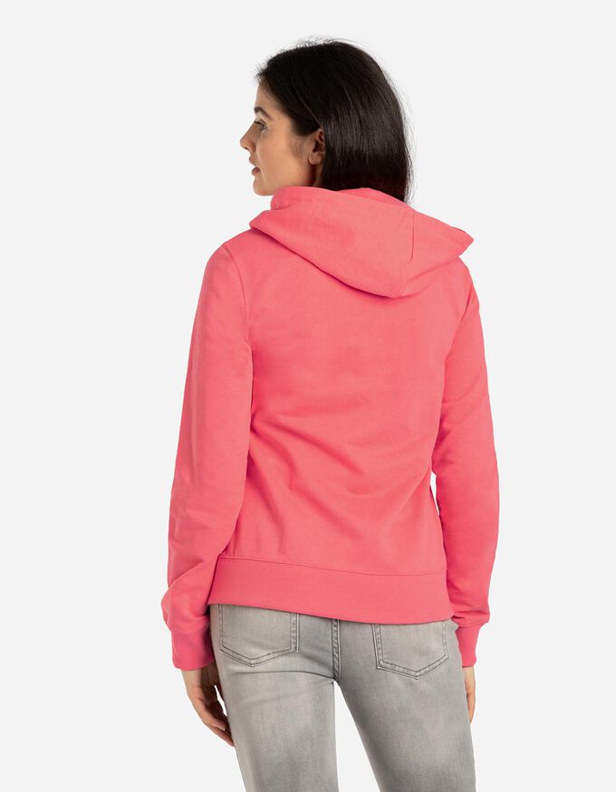 Sweatjacke - Kapuze mit Tunnelzug