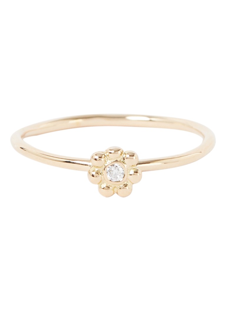 Inel Monsieur Paris Rose din aur galben de 18k
