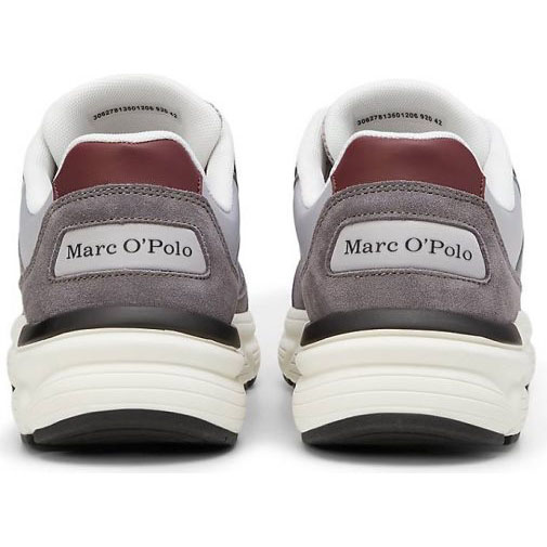 Marc O'Polo Sneaker aus Leder-Polyamid-Mix