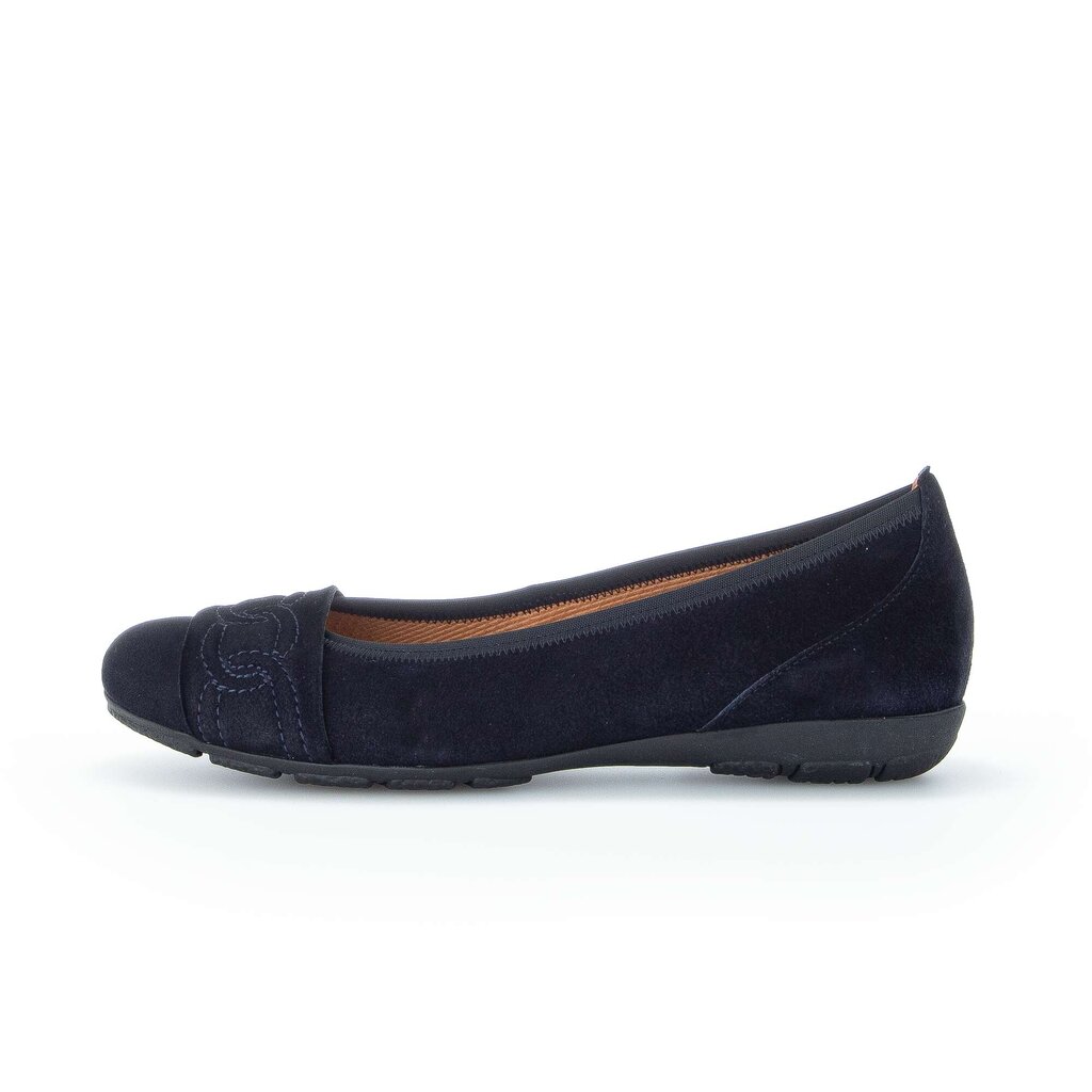 Gabor fashion Sportliche Ballerina blau