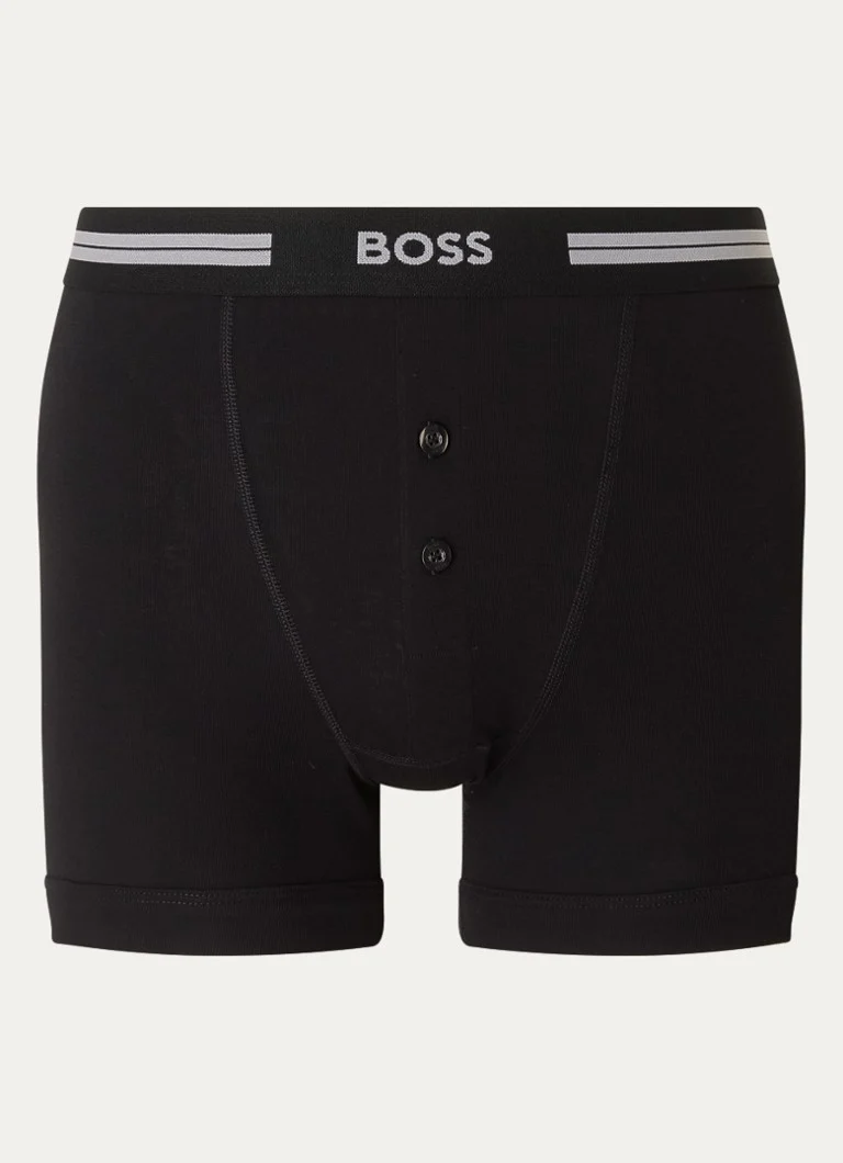 Boxer HUGO BOSS Original en coton biologique avec ceinture logotée