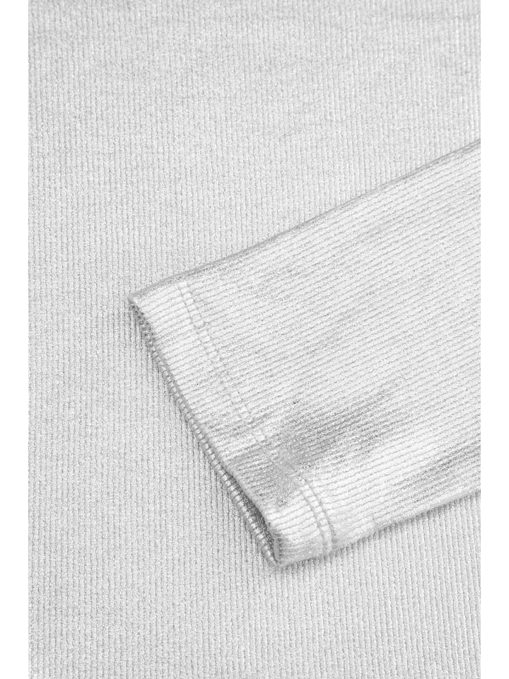 Coccodrillo T-Shirt mit langen Ärmeln in silbern günstig kaufen