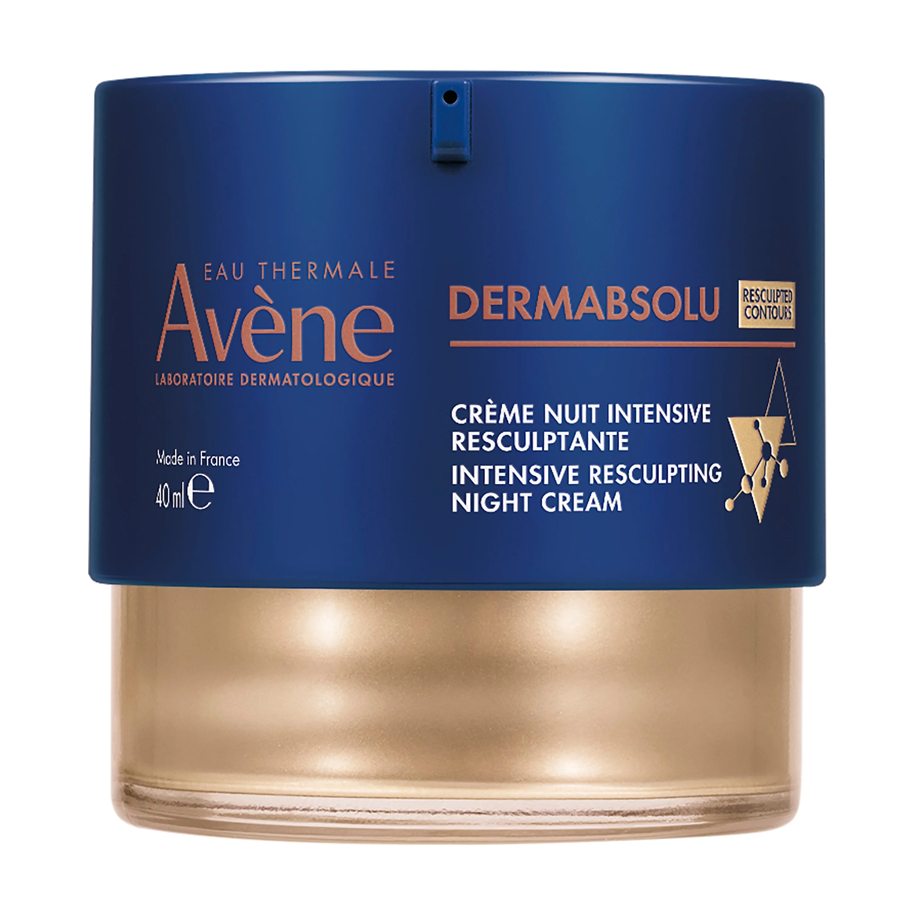 Crema de noche remodeladora intensiva DermAbsolu - Tratamiento facial nocturno global, tratamiento facial nocturno antiarrugas