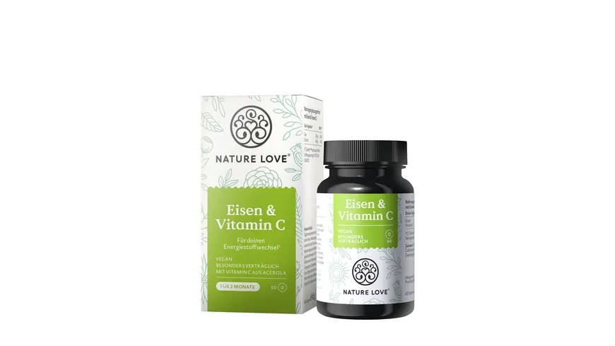 NATURE LOVE Eisen & Vitamin C 45 g
