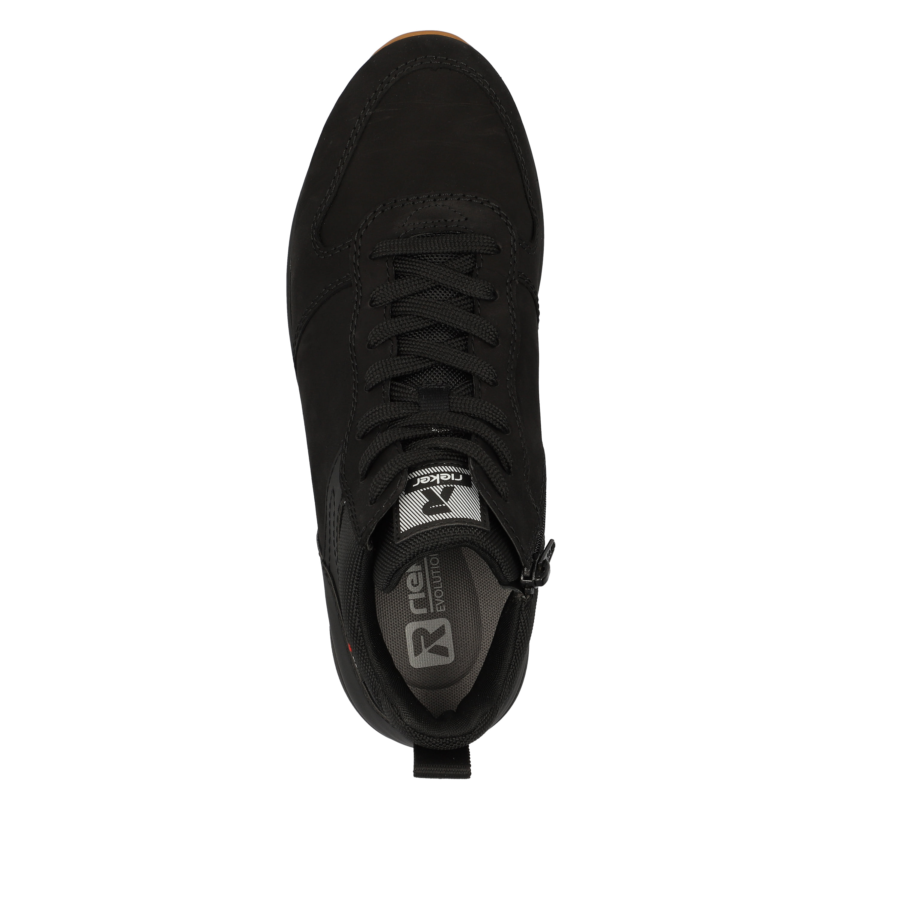 Rieker Herren Sneaker High midnight black