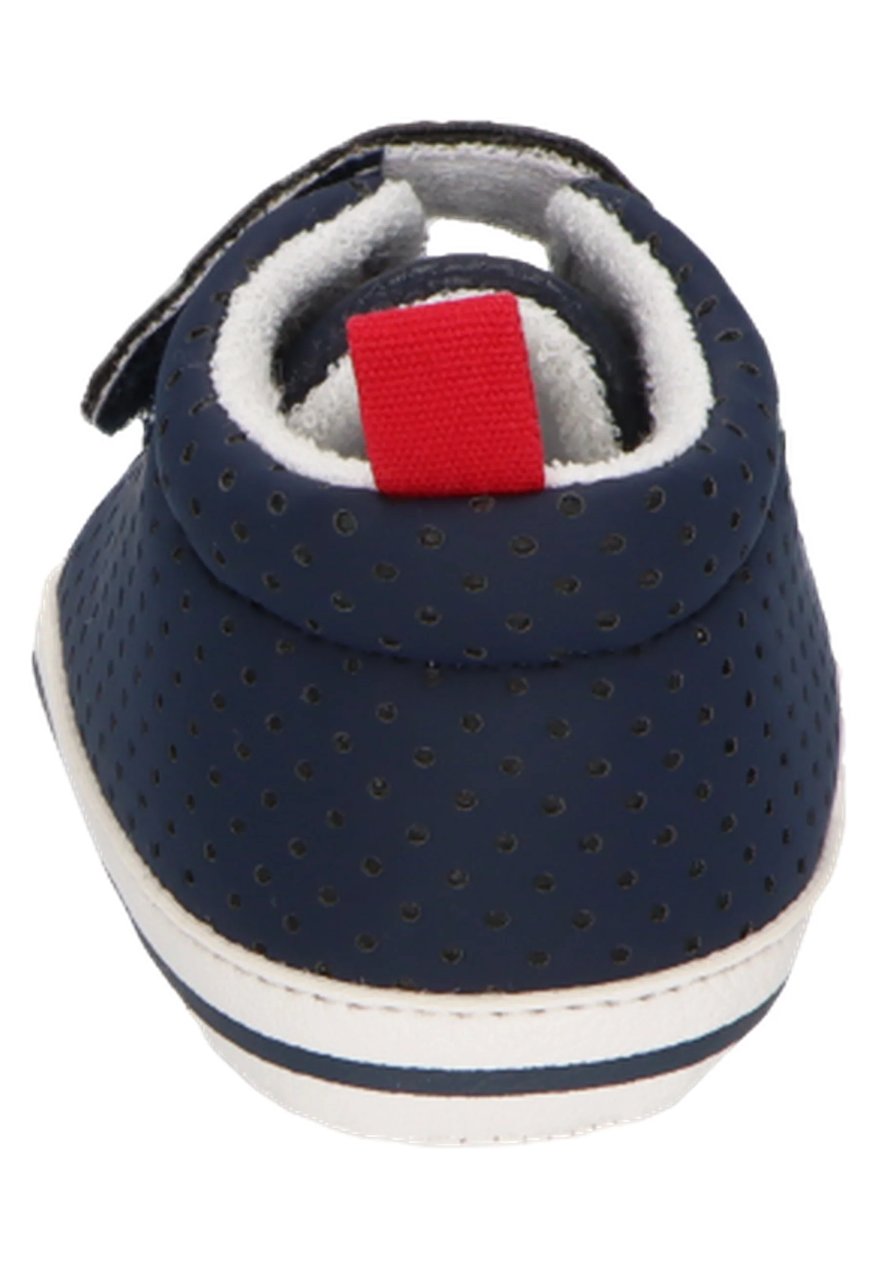 Babyschuh Uni mit elastischen Schnürsenkeln