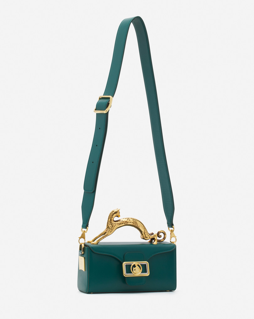 SAC PENCIL CAT NANO EN CUIR