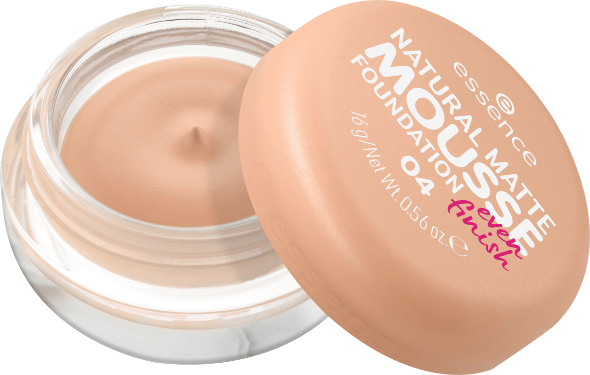 Foundation Natural Matte Mousse 04, 16 g