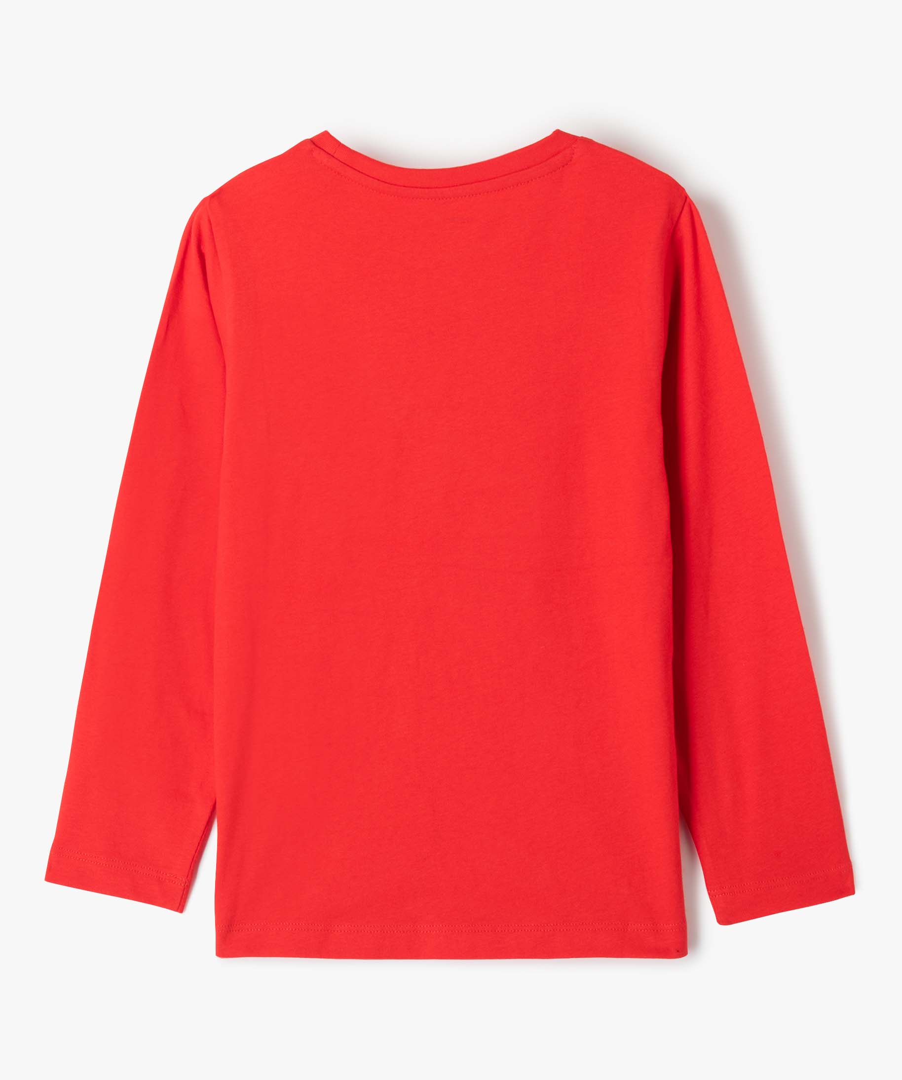 Tee-shirt de Nol Garçon imprimé à sequins réversibles rouge | GEMO
