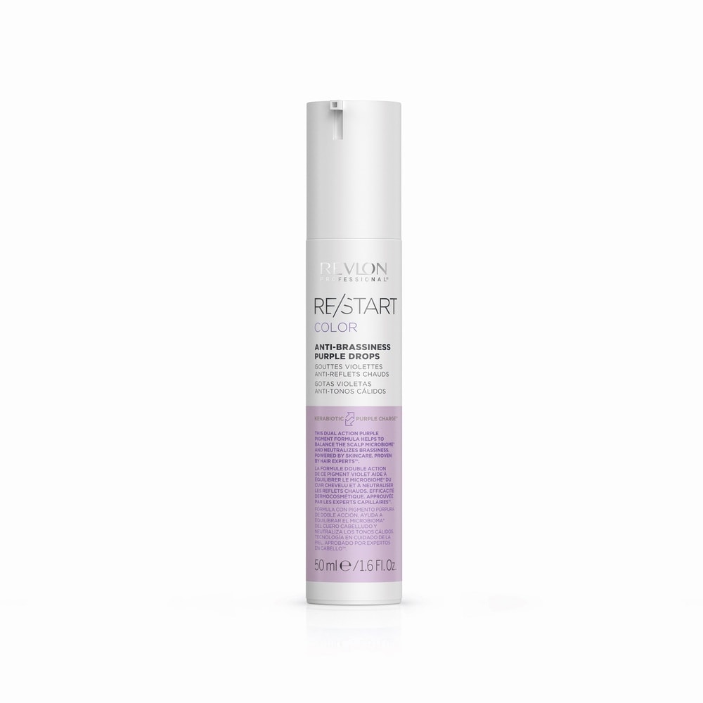 REVLON PROFESSIONAL RE/START™ COLOR Gouttes de beauté soin déjaunisseur cheveux blonds Soin cheveux colorés