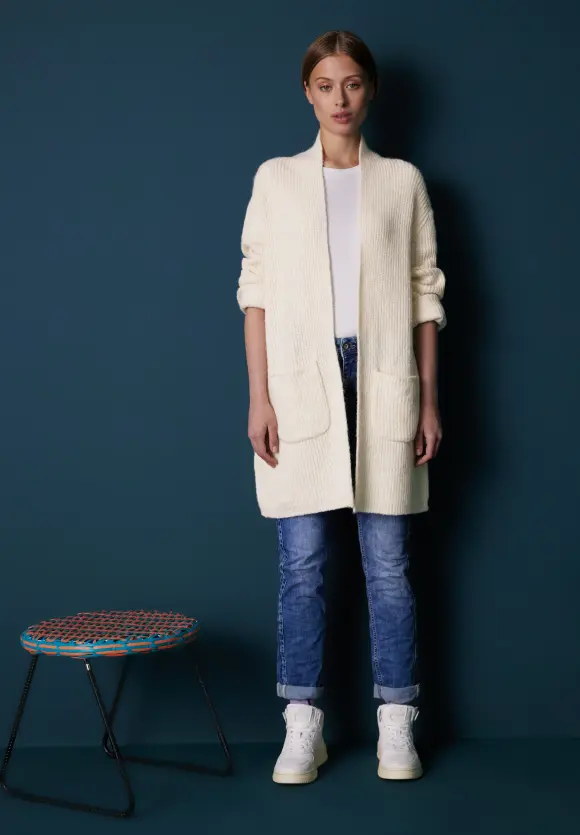 Street One Flauschiger Cardigan