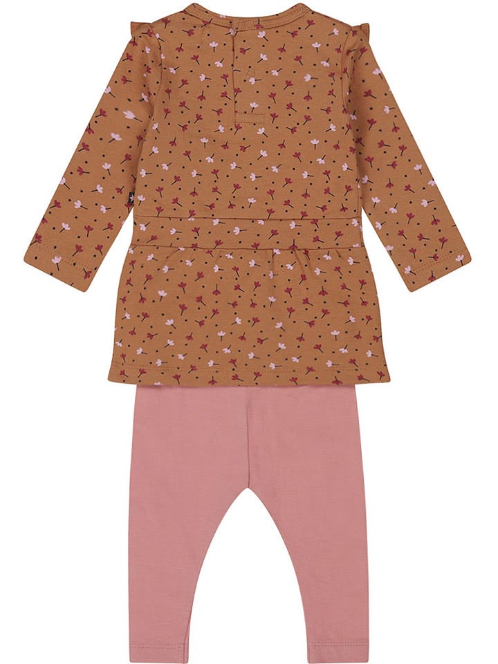 Dirkje 2tlg. Outfit in Rosa/ Hellbraun günstig kaufen