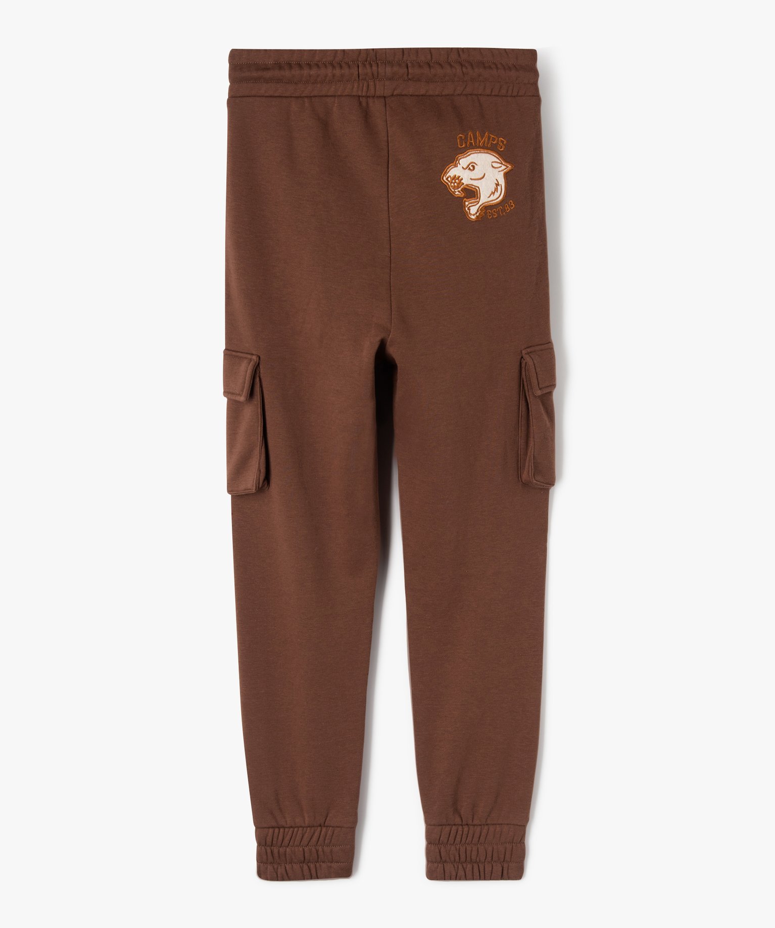Pantalon de jogging look cargo Garçon - Camps United marron | GEMO