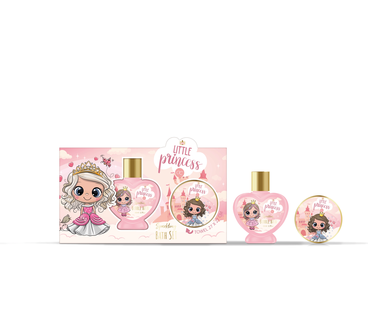 accentra Badeset LITTLE PRINCESS in Geschenkbox