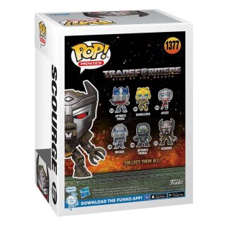 Transformers: Aufstieg der Bestien POP! Movies Vinyl Figur: Scourge