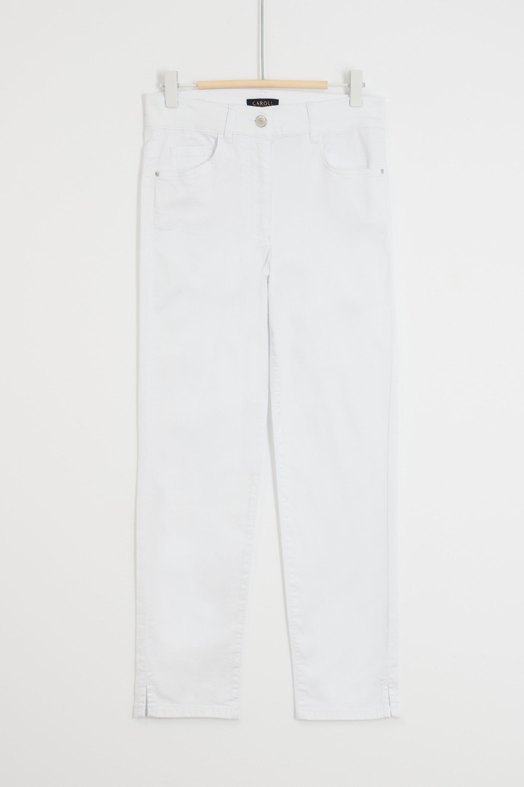 pantacourt mason blanc femme