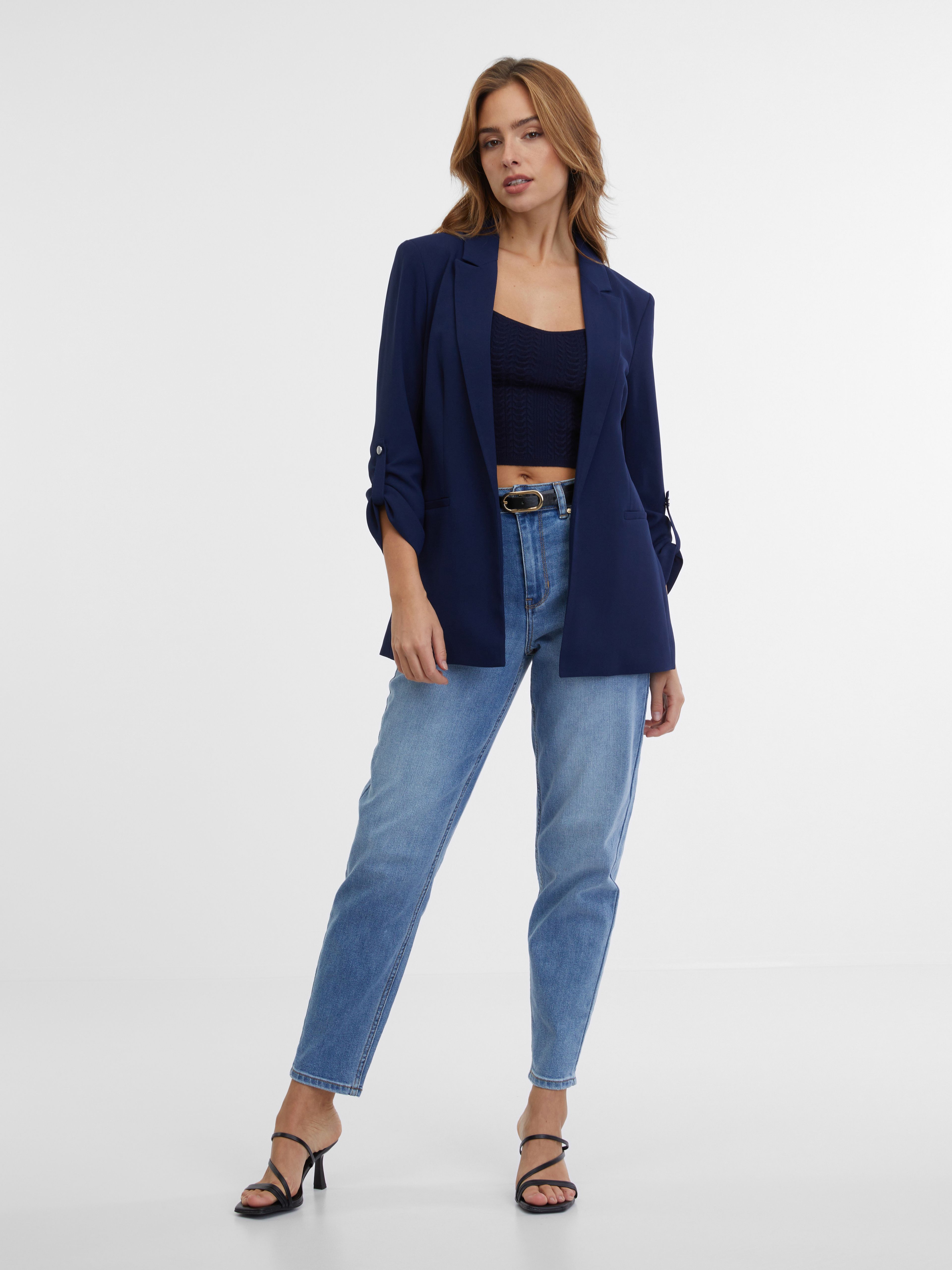 Dunkelblaue Damenjacke ORSAY