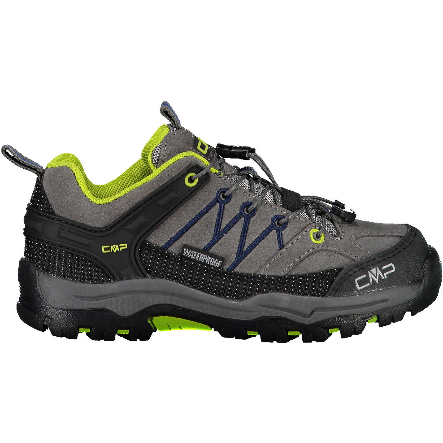 CMP Rigel Low 3Q13244 M, Trekkingschuhe, Kinder, Grau (Gretwo/Silvmt)