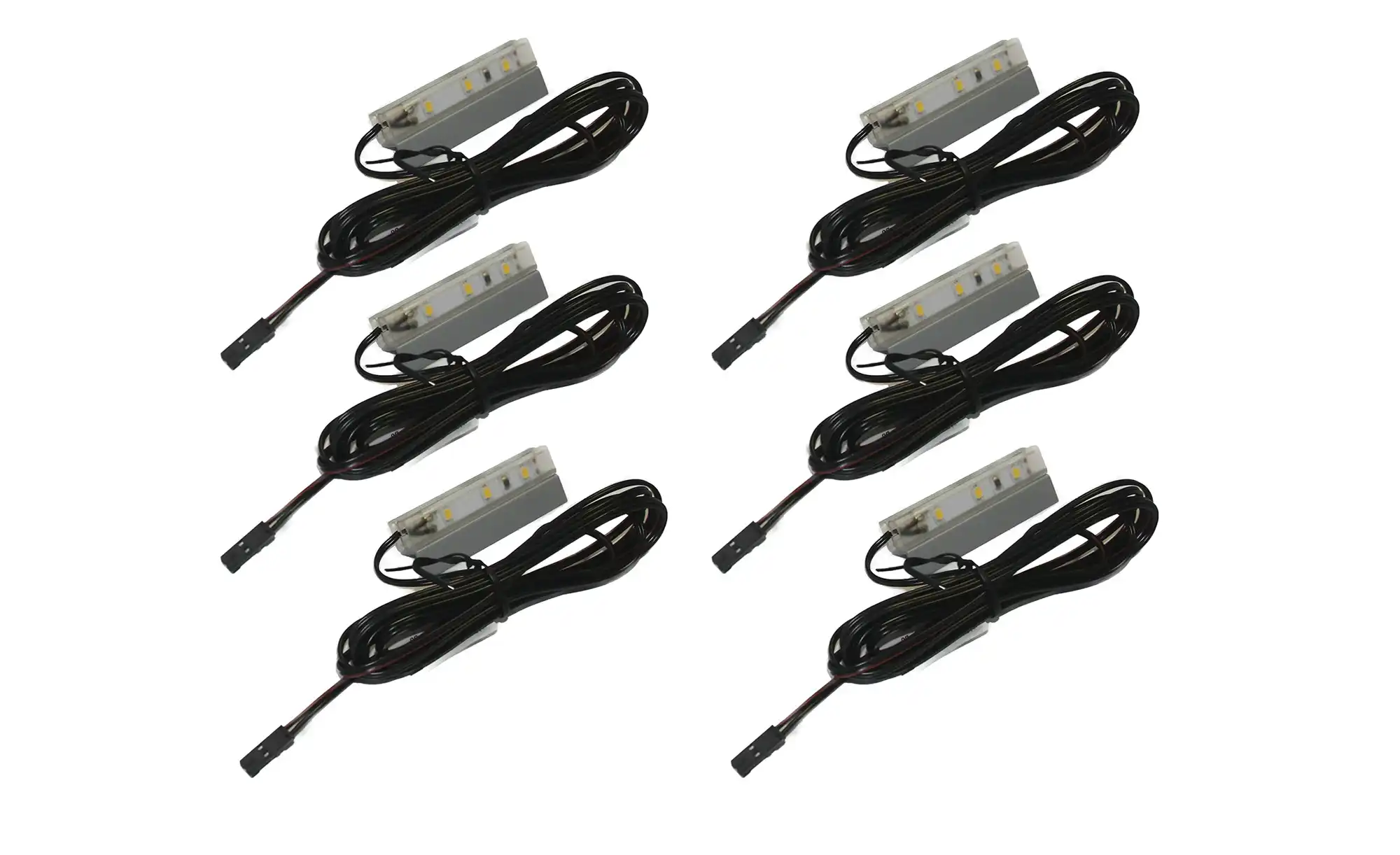LED-Rückwandbeleuchtung, 6er-Set
