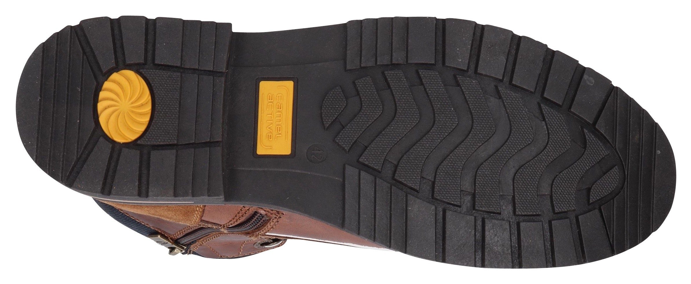 camel active Schnürschuh mit Innenreißverschluss