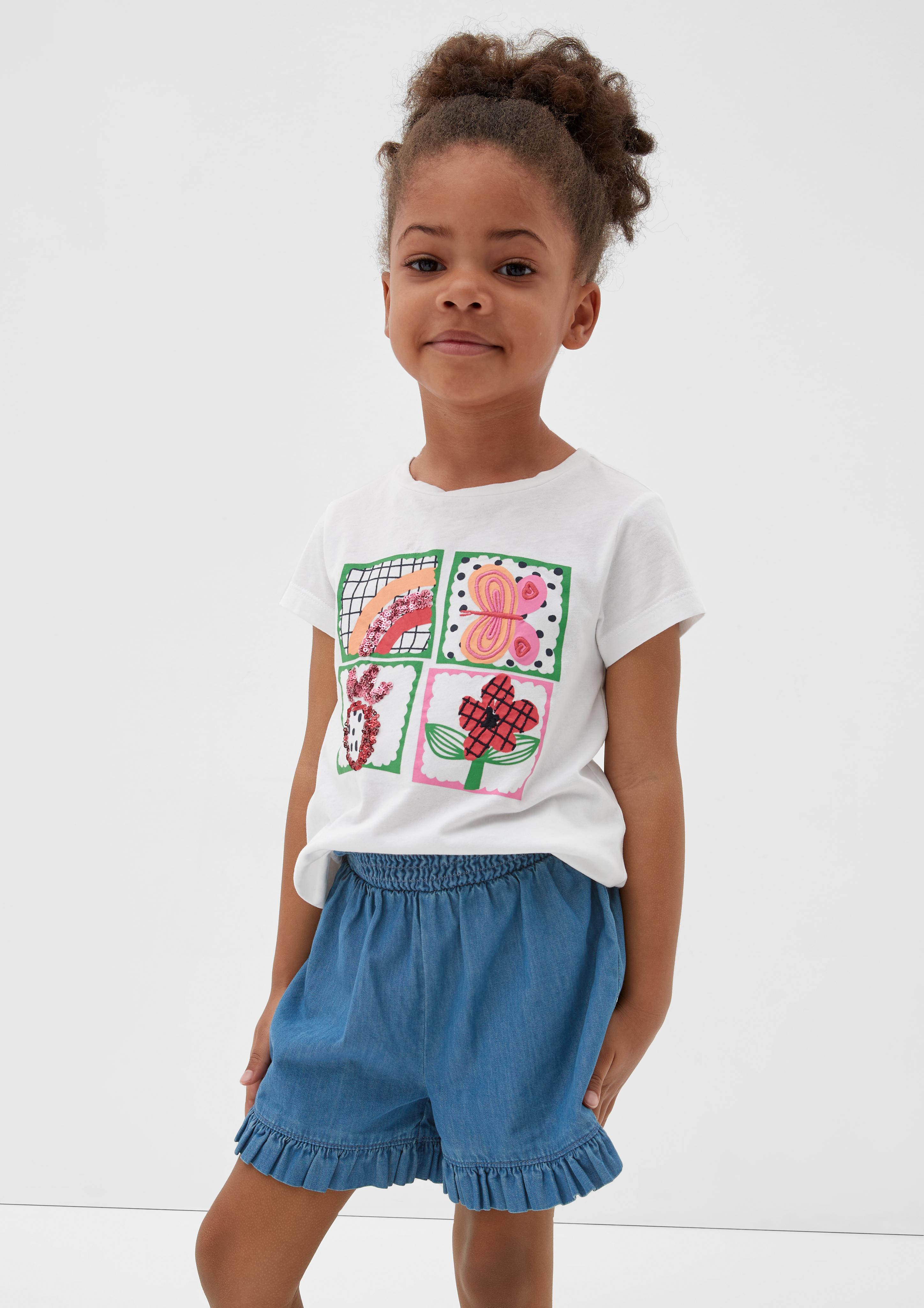 Jeans-Shorts / Loose Fit / Mid Rise / Wide Leg  2130046-55Y1