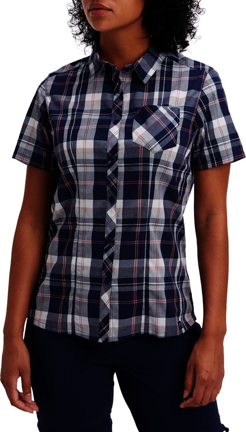 McKINLEY Outdoorbluse Armon W - Damen Bluse - Dunkelblau/Grau