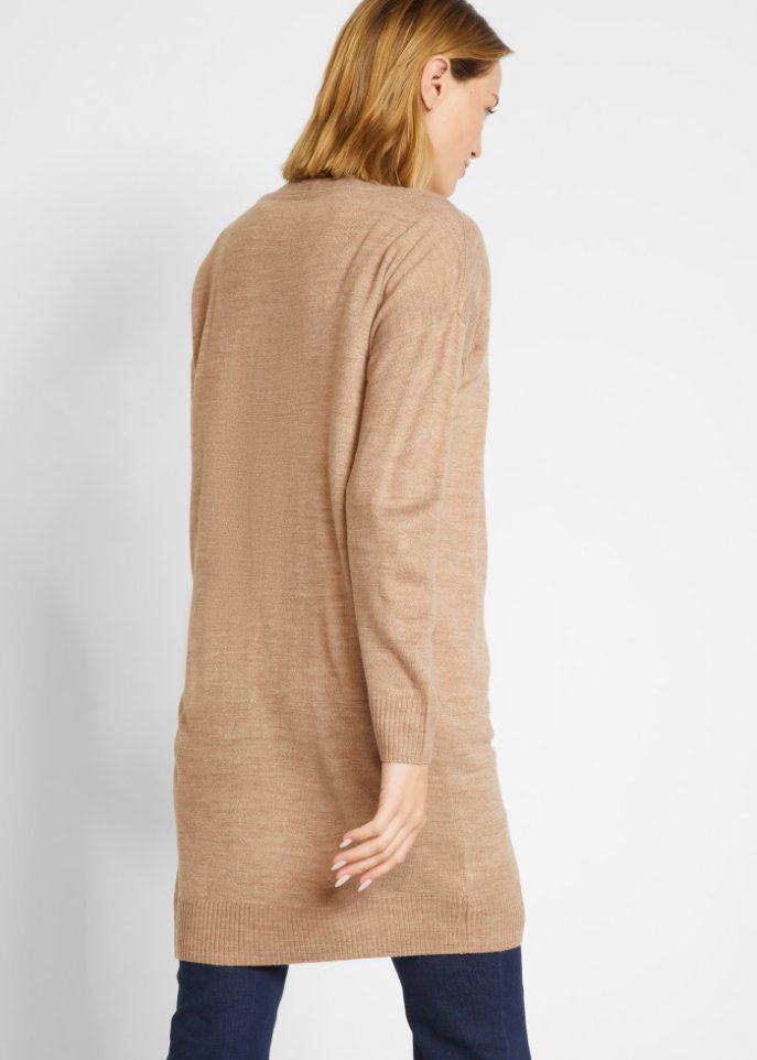 Offene Strickjacke