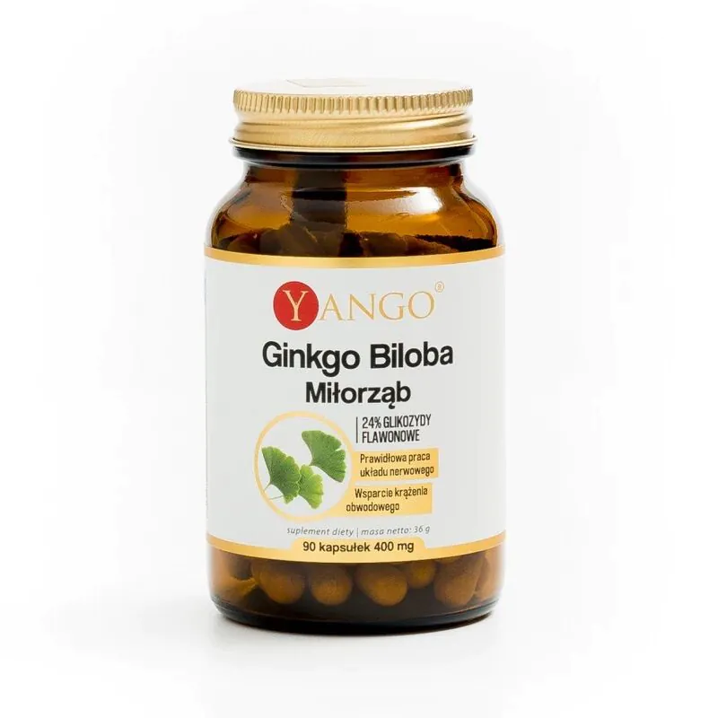 Cápsulas de amor Yango Ginkgo Biloba