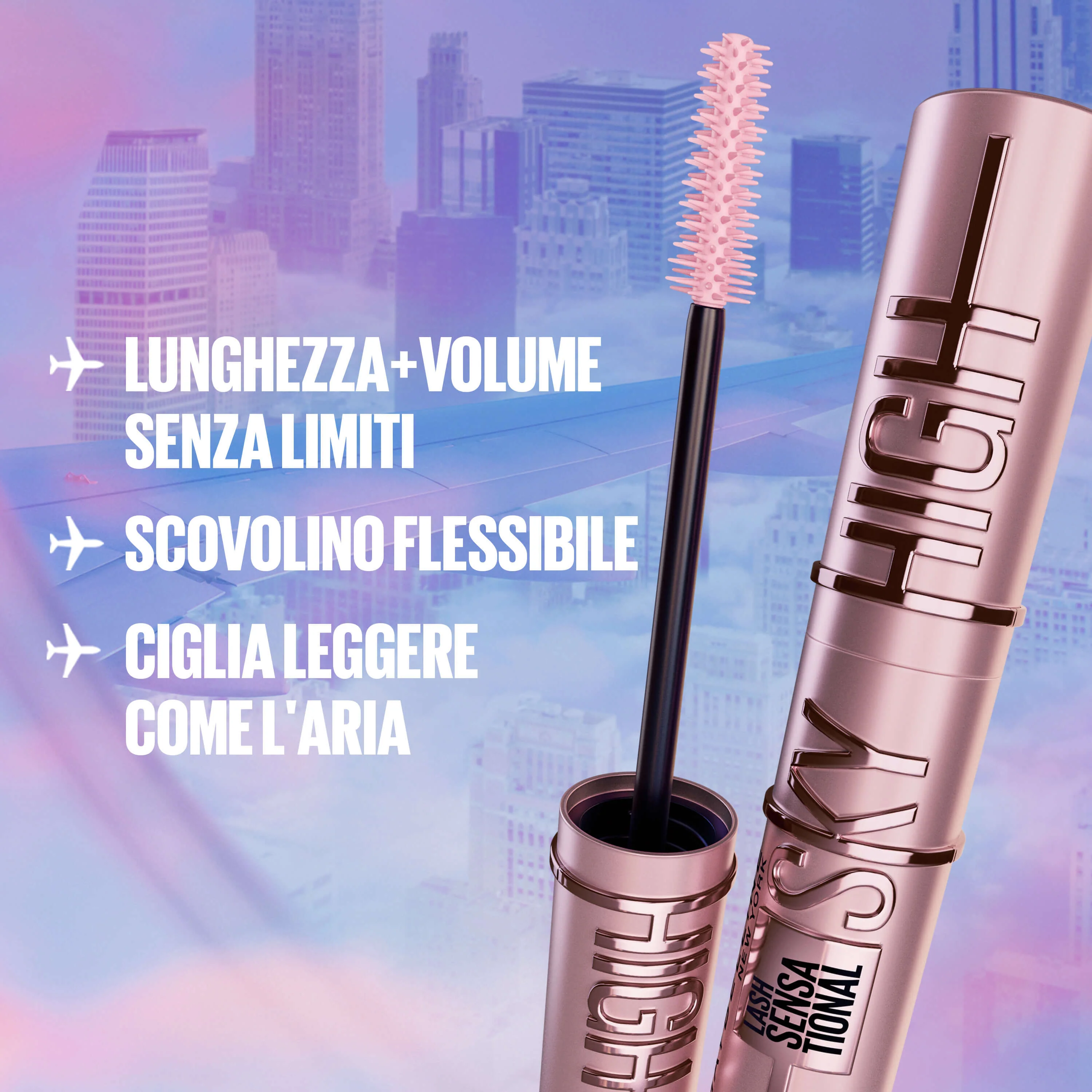Sky High Sensational Eyelashes skropstu tuša - Skropstu tuša