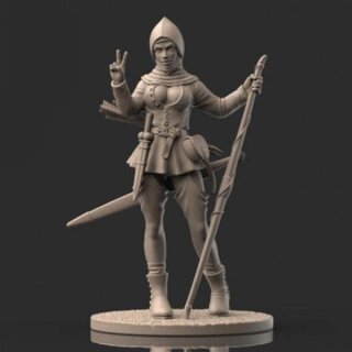 Rosie, the Bowmen (28 mm)
