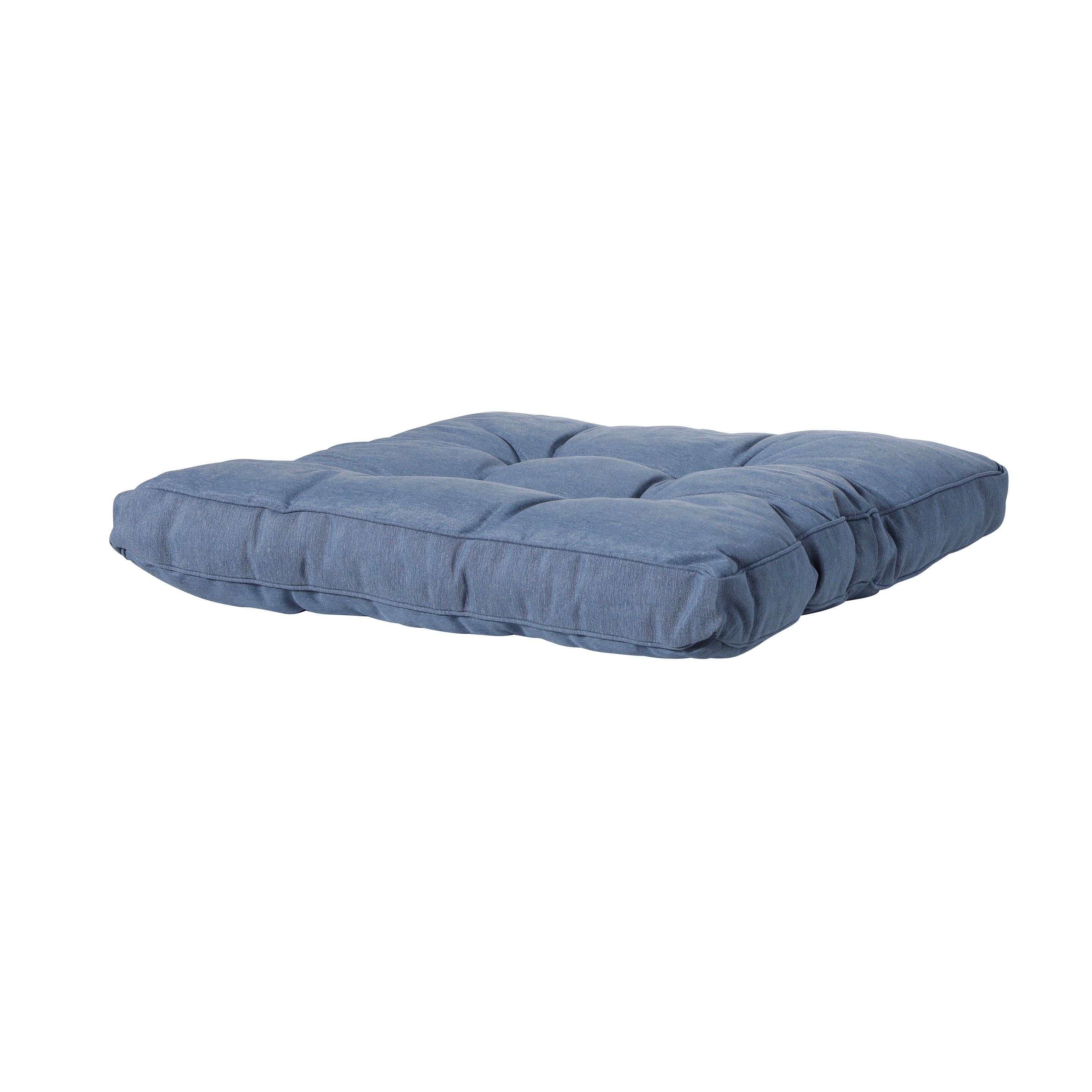 Madison Panama Saphirblau 73x73 Loungekissen