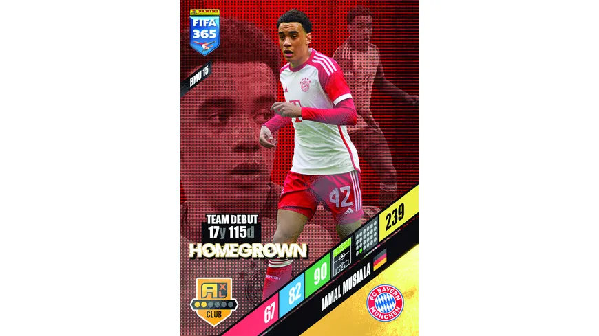 PANINI FIFA 365 AdrenalinXL Trading Cards Kollektion - Pocket Tin