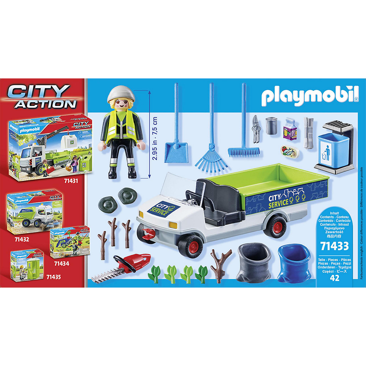 PLAYMOBIL® 71433 Stadtreinigungsteam