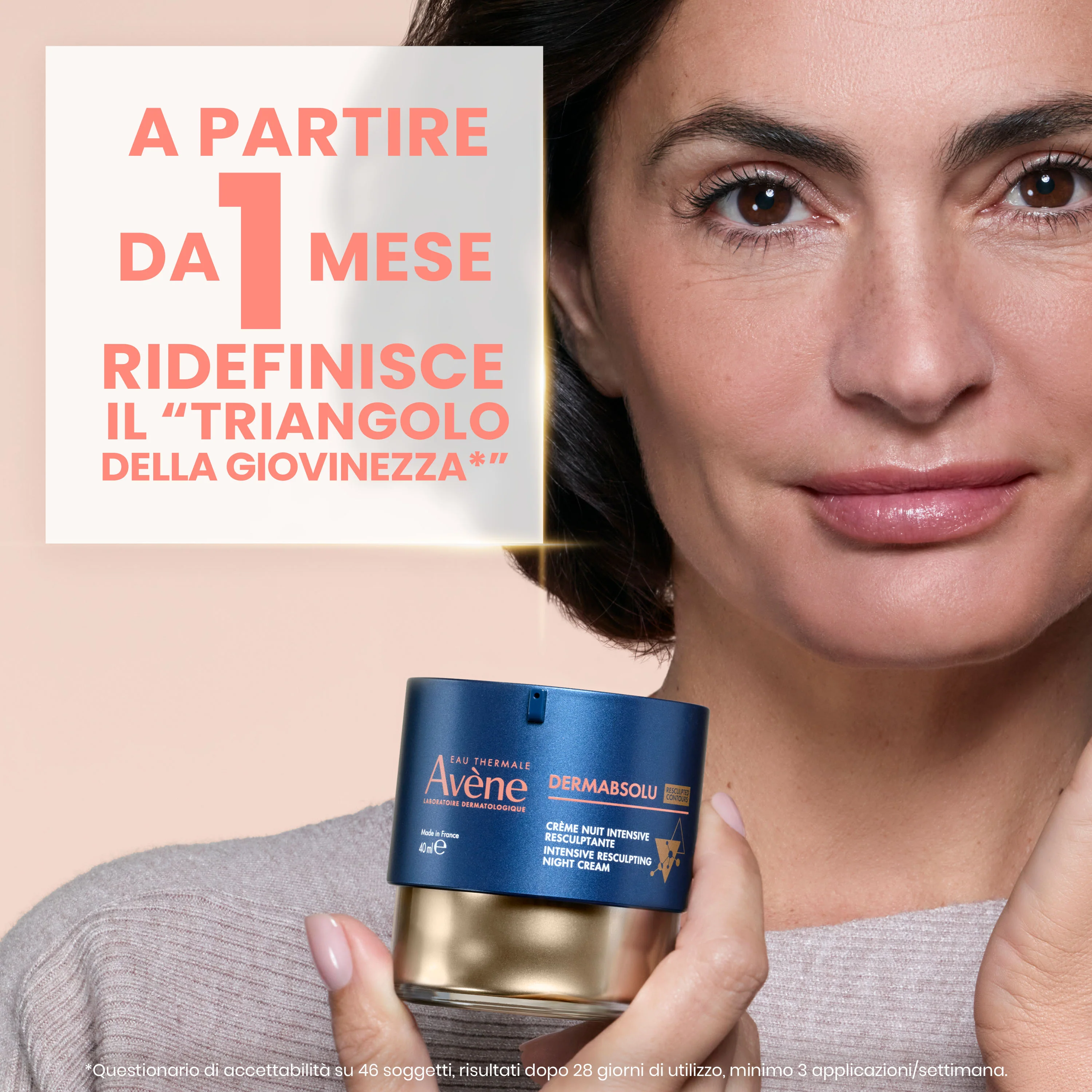 DermAbsolu Intensive Reshaping Night Cream - Kokonaisvaltainen yöhoito kasvoille, Ryppyjä ehkäisevä yöhoito kasvoille