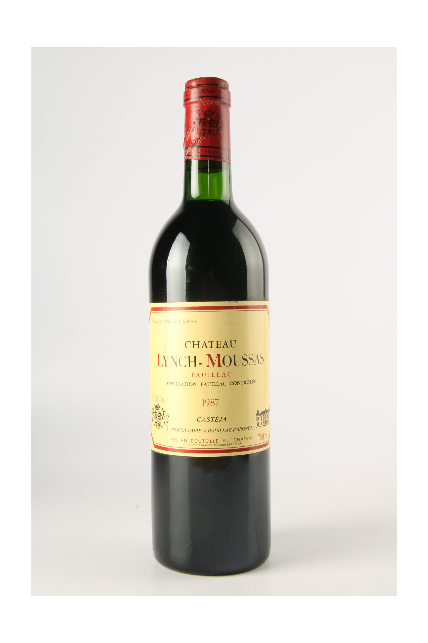 Château Lynch Moussas 1987, Pauillac