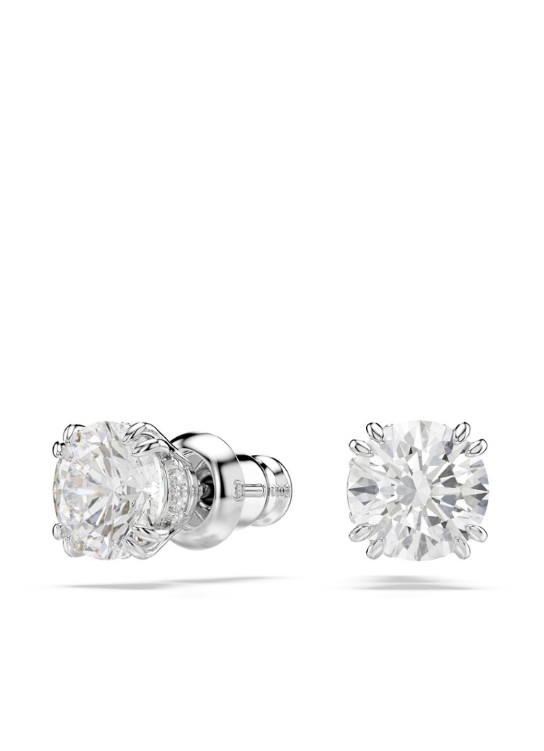 Swarovski IDyllia set of necklace and stud earrings with crystal