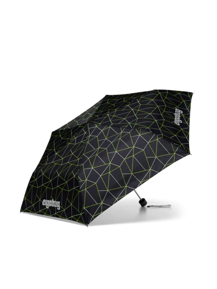 Ergobag Regenschirm CyBär Race in schwarz günstig kaufen onesize